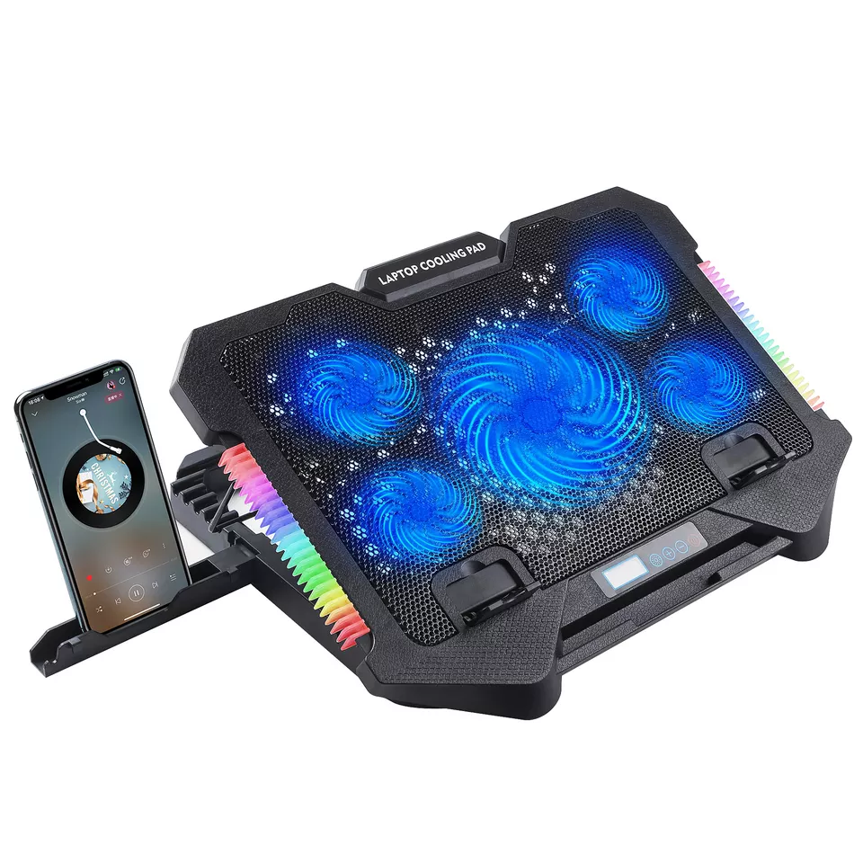 LS Premium Cooling Pad Stand S500 17.3 inch- 5 fan LS Premium Cooling Pad Stand S500 17.3 inch- 5 fan